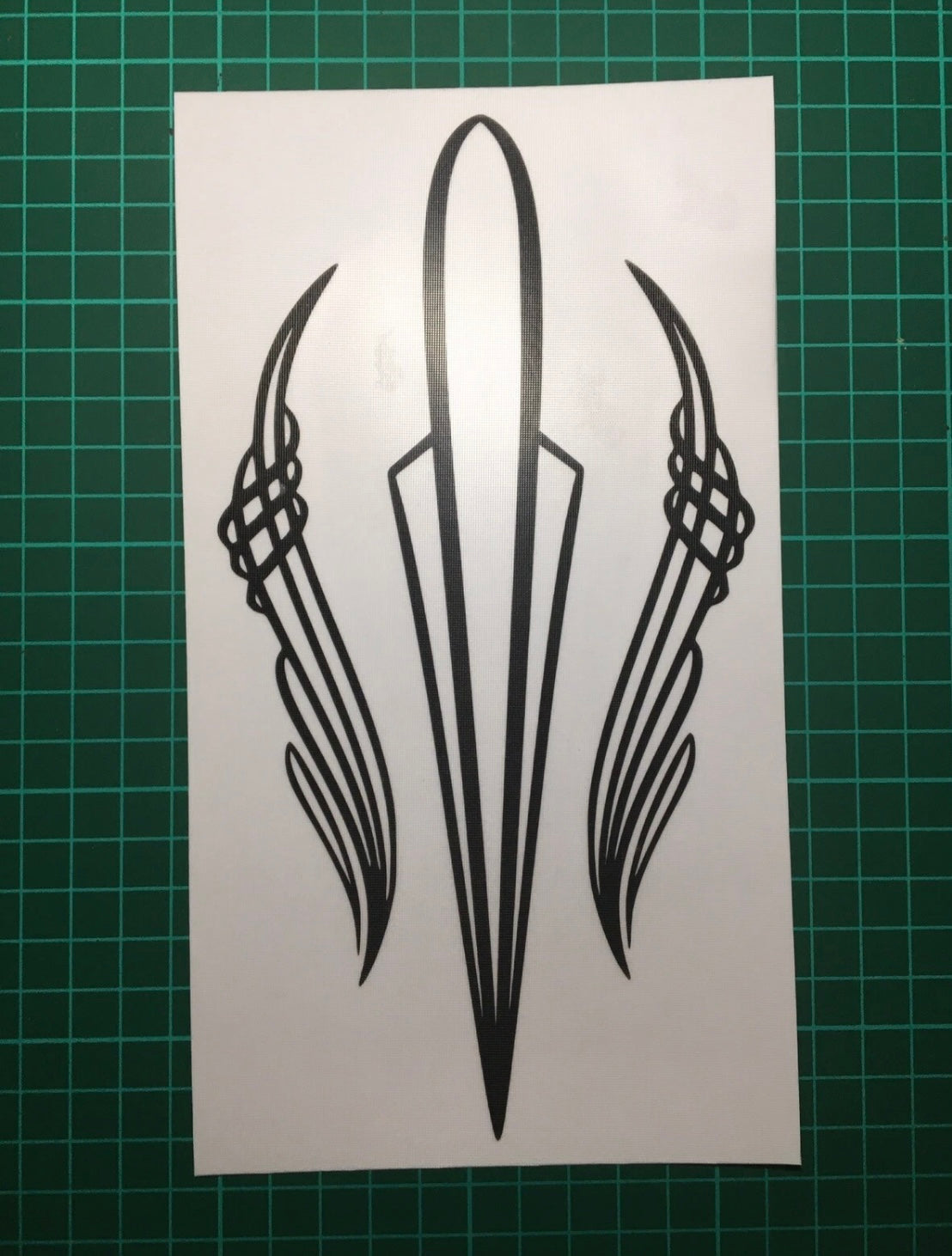 PINSTRIPE Design Sticker Decals Car Motorcycle Bike Hotrod 210x110mm