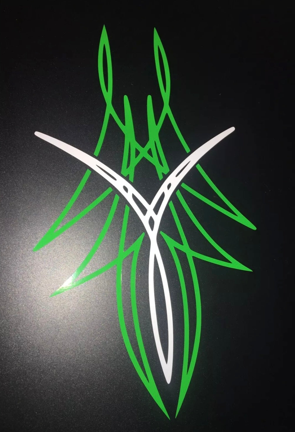 PINSTRIPE Design Stickers Decals Bonnet Motorcycle Tank 210x120mm