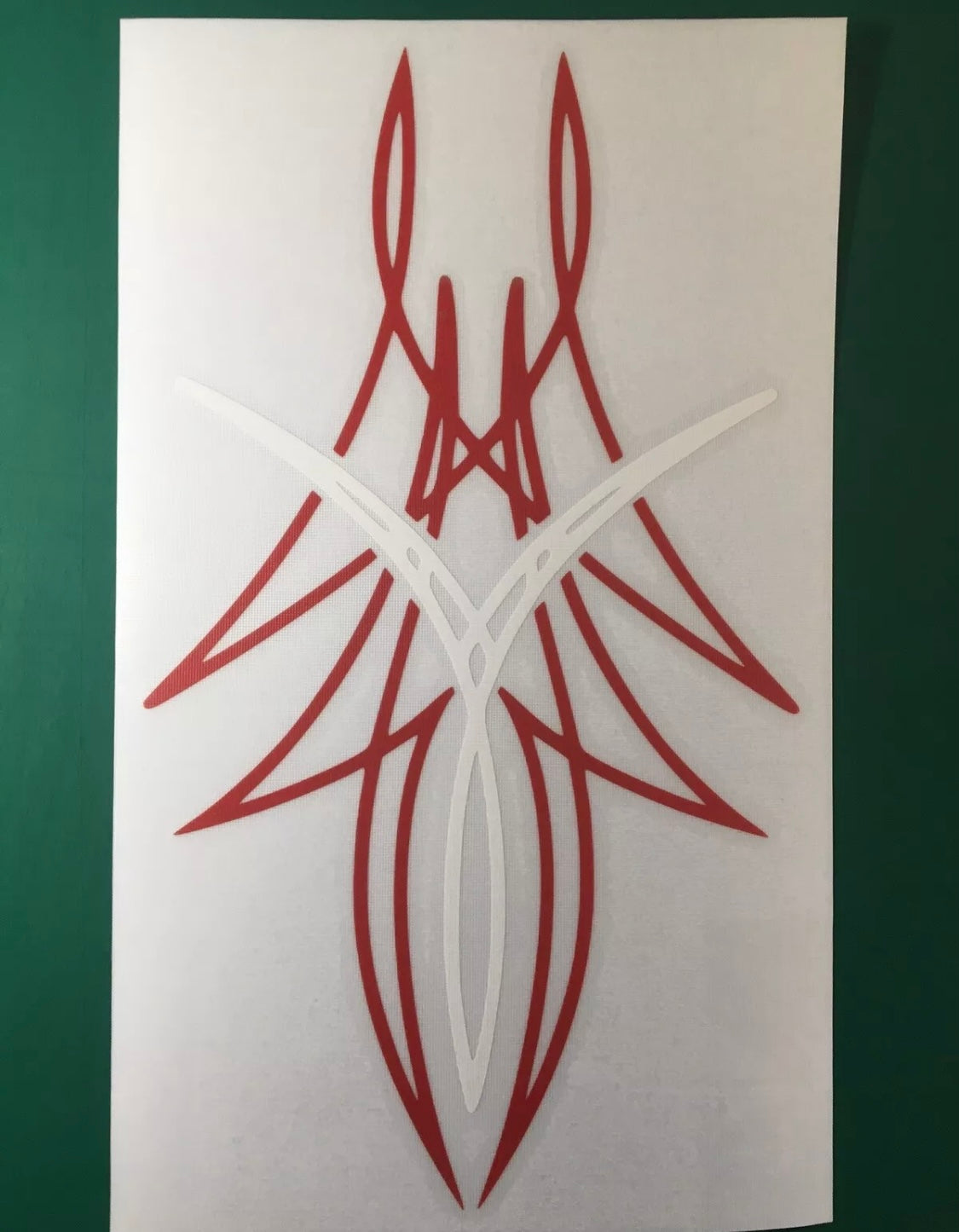 PINSTRIPE Design Stickers Decals Bonnet Motorcycle Tank 210x120mm