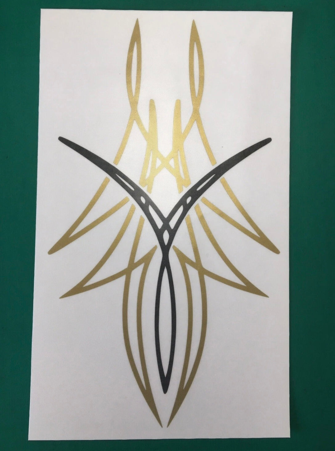 PINSTRIPE Design Stickers Decals Bonnet Motorcycle Tank 210x120mm
