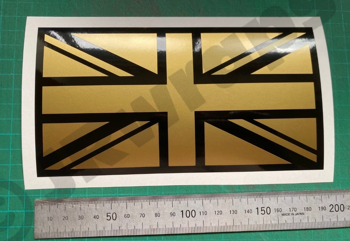 Union Jack Stickers Decals 190x100mm Car Van Camper Bike