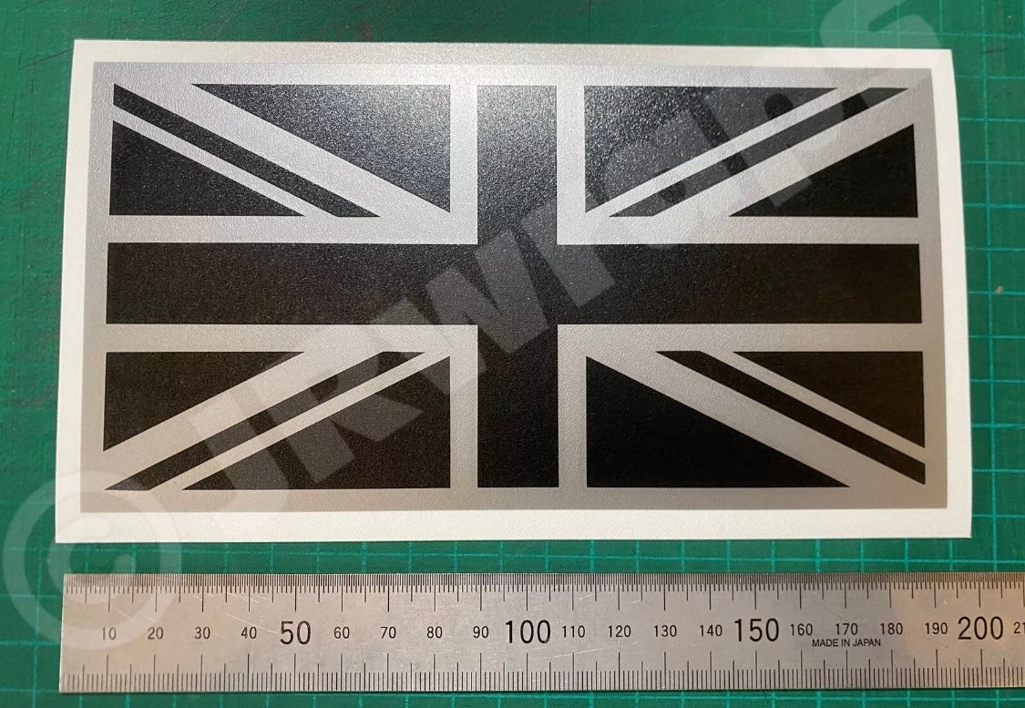 Union Jack Stickers Decals 190x100mm Car Van Camper Bike